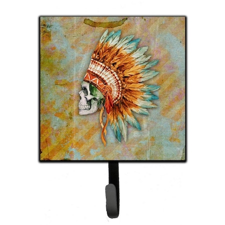 Carolines Treasures Day of the Dead Indian Skull Leash or Key Holder BB5127SH4